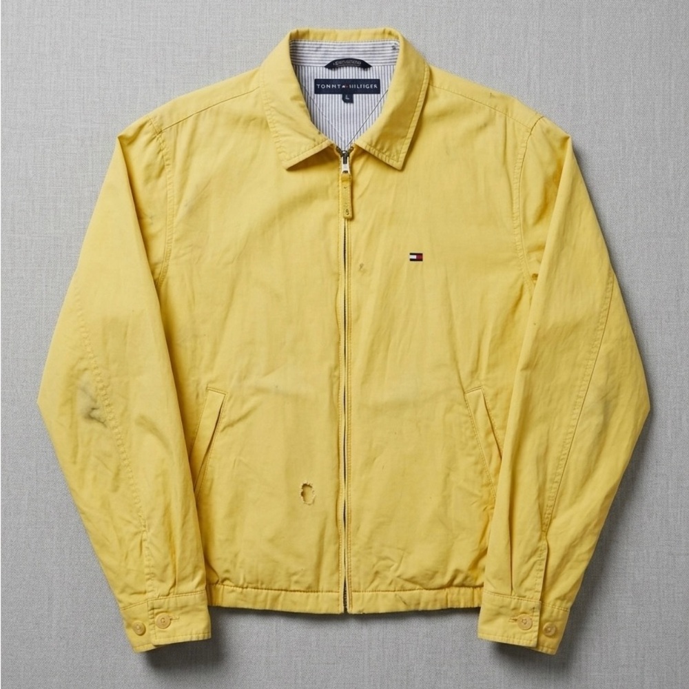 Tommy Hilfiger Men's Sunlit Yellow Jacket